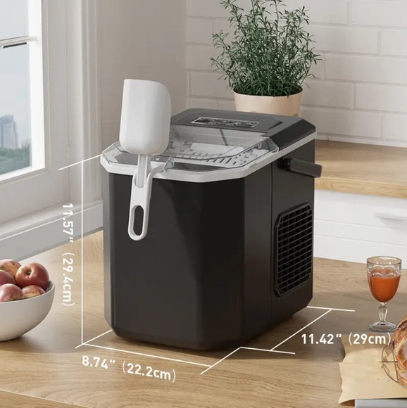 Portable Countertop Ice Maker – Fast, Efficient, and Perfect for Any Occasion! - Picture 4 of 10